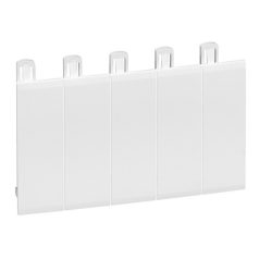   Legrand 001660 Practibox modultakaró fehér 5mod, félmodulos perforációval