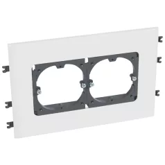 Legrand 010924 DLP szerelvénykeret 2-es>130mm fed>60m