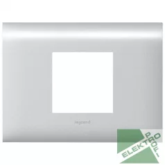   Legrand 011212 DLP alu keret Program Mosaic 2M 85 mm fedélhez #