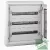 Legrand 020013 XL3 160 3 sor 72 mod süllyesztett elosztószekrény