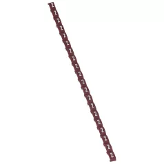 Legrand 038402 Duplix jelölő "2" piros
