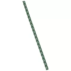 Legrand 038405 Duplix jelölő "5" zöld