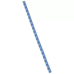 Legrand 038406 Duplix jelölő "6" kék