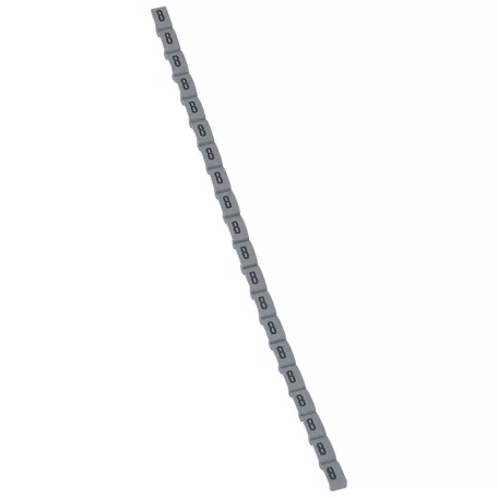 Legrand 038408 Duplix jelölő "8" szürke