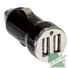 Legrand 050682 Szivargyujtó töltő 2 USB csatl 2,1A, 5V, fekete