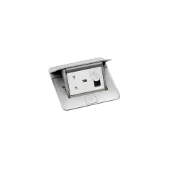 Legrand 054010 Padlódoboz 3M üres alumínium, felnyíló