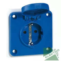 Legrand 057672 Ipari dugalj 16A 2P+F 230V kék(75x75 perem