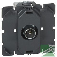 Legrand 067382 Céliane TV aljzat végzáró 1,5dB #
