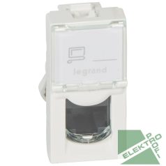 Legrand 076551 P Mosaic aljzat RJ45 Cat5e UTP, fehér
