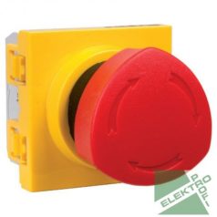   Legrand 076602 P Mosaic vészleállító gomb, 2M 1/4 fordulással