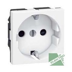 Legrand 077210 P Mosaic dugalj 2P+F csav fehér