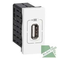 Legrand 077591 P Mosaic egyes USB töltőaljzat 5V 750 mA