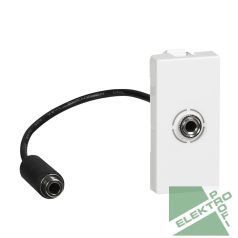   Legrand 078779 P-Mosaic Jack bemenet 3,5m fehér, elővezetékezett