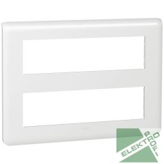 Legrand 078837 P Mosaic keret 2x8m vízszintes, fehér #