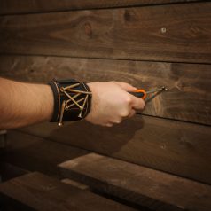 GLB 10873A Mágneses textil csuklópánt, 23x8 cm