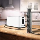 GLB 20431B Elosztó rejtett 4-es szálcsiszolt