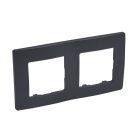 Legrand 397032 Niloé keret 2-es matt fekete
