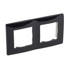 Legrand 397052 Niloé keret 2-es ónix fekete