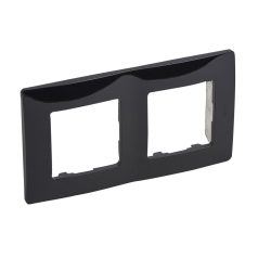 Legrand 397052 Niloé keret 2-es ónix fekete
