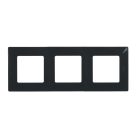 Legrand 397053 Niloé hármas keret, onyx