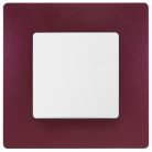 Legrand 397081 Niloé keret 1-es padlizsán lila