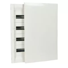   Legrand 401767 Pratibox3 süllyesztett,fehér ajtóval RAL 9003,védőföld és nulla kiselosztó