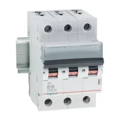 Legrand 403402 Kismegszakító 3P/ 16A/B TX3  6/ 6kA