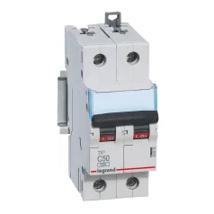 Legrand 403533 Kismegszakító 2P/ 50A/C TX3 6/ 6kA BIC