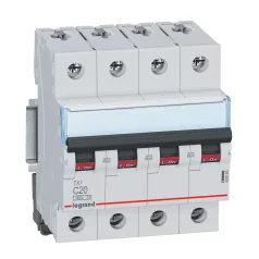 Legrand 403563 Kismegszakító 4P/ 20A/C TX3  6/ 6kA
