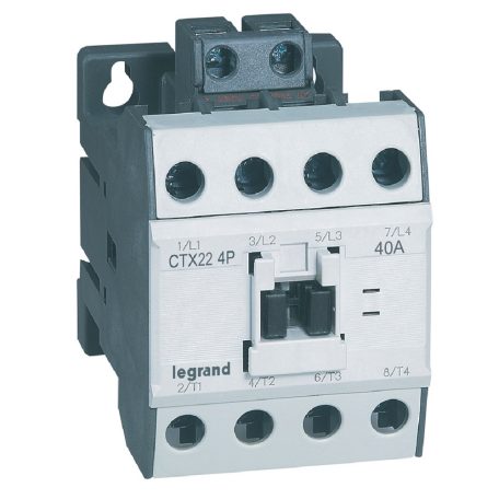 Legrand 416426 CTX3 ipari mágneskapcsoló 4P 40A AC1 230V AC