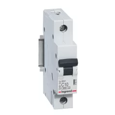 Legrand 419200 Kismegszakító 1P/ 10A/C RX3 6kA