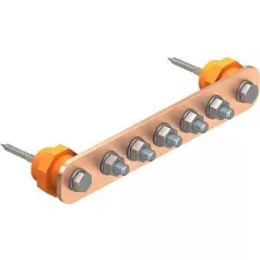   Obo Bettermann 5015832 1802 6 CU EPH sín 1802 BigBar/6 csatlakozás 6xM10 Cu