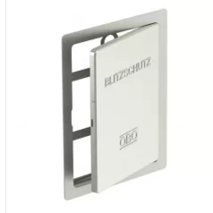   Obo Bettermann 5106141 5800 VA ellenőrző ajtó 230x180x14 V2A 1.4301