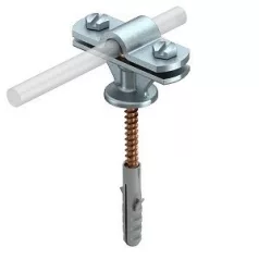   Obo Bettermann 5230322 113 B-Z-HD Köridomvezető tartó Rd 8 acél facsavarokkal