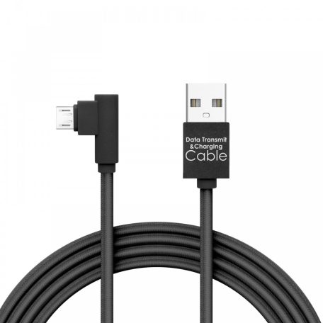 GLB 55444M-BK Adatkábel, MicroUSB, 2m