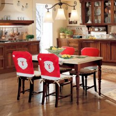 GLB 55926A Székdekor mikulás, 47x49cm 