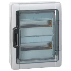   Legrand 601982 Kiselosztó PLEXO 2/12 falon kívüli műanyag IP65