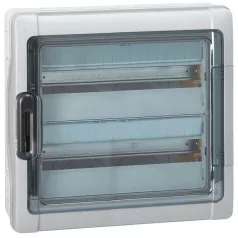   Legrand 601986 Plexo3 falon kívüli 36M kiselosztó 2 soros, IP65