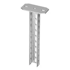   Obo Bettermann 6338615 US 7 K 30 VA4301 Függesztő oszlop ráhegesztett fejlemezzel 70x50x300