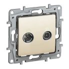 Legrand 664662 Niloé TV-RD végzáró 10dB bézs 