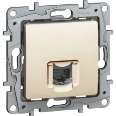 Legrand 664873 Niloé 1xRJ45 aljzat bézs