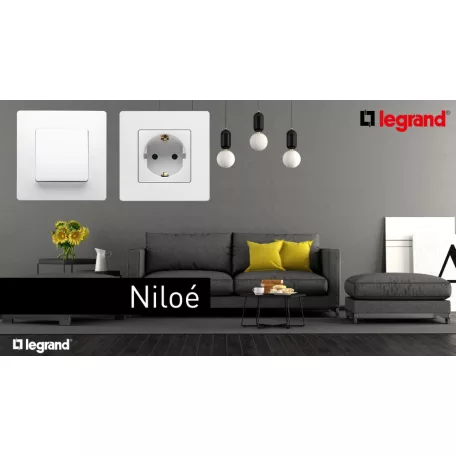 Legrand 665195 Niloé Program mosaic átalakító fehér