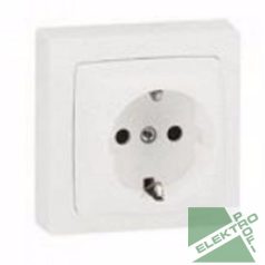   Legrand 696029 Oteo falonkívüli 2P+F földelt csatlakozóaljzat, kerettel, fehér