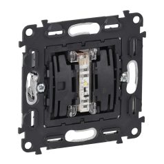   Legrand 752041 VALENA InMatic kétpólusú kapcsoló ellenőrzőfény mechnizmus