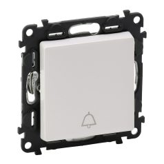   Legrand 752115 VALENA Life betét nyomó 1p fehér csengőjellel