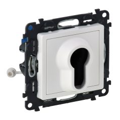   Legrand 752125 VALENA Life kulcsos kapcsoló fehér kétállású (0-1)