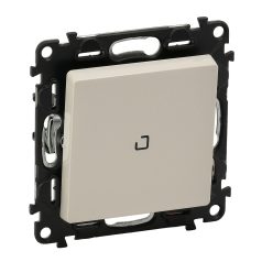   Legrand 752204 VALENA Life kapcsoló betét 101 + fedél elefántcsont ellenörzőfénnyel