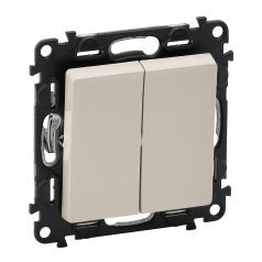   Legrand 752208 VALENA Life kapcsoló betét 106/106 + fedél elefántcsont