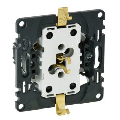   Legrand 753026 VALENA InMatic 2x2P+F csatlakozó aljzat gyermekvédelemmel