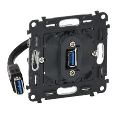   Legrand 753082 VALENA InMatic USB csatlakozó elővezetékelt  